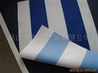 供应300D PU涂层条纹印花帐篷布 