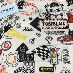 20D*20D超细涤丝纺涂层+印花面料