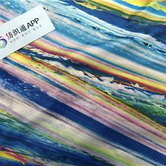 尼龙 多彩 竖条