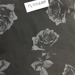 黑灰小牡丹 规格：20D*20D 门幅57/58'' 克重35