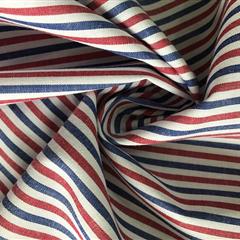 全棉色织彩色条子 40S*40S 克重：110G 门幅145-150