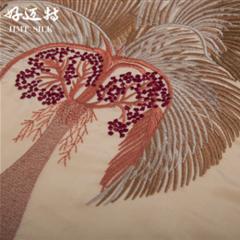 真丝塔夫绸绣花