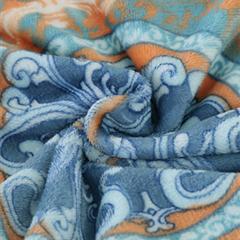 法兰绒加厚毛毯