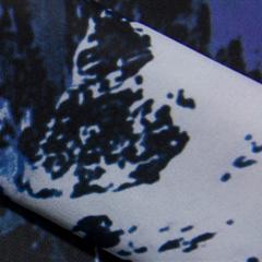 雪山尼龙印花