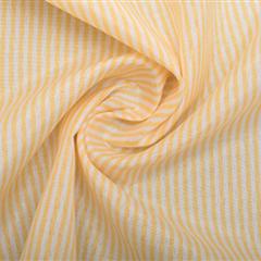 黄白条纹面料