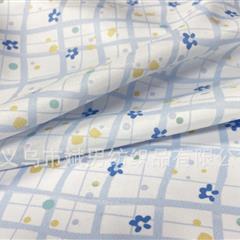 格子小花布